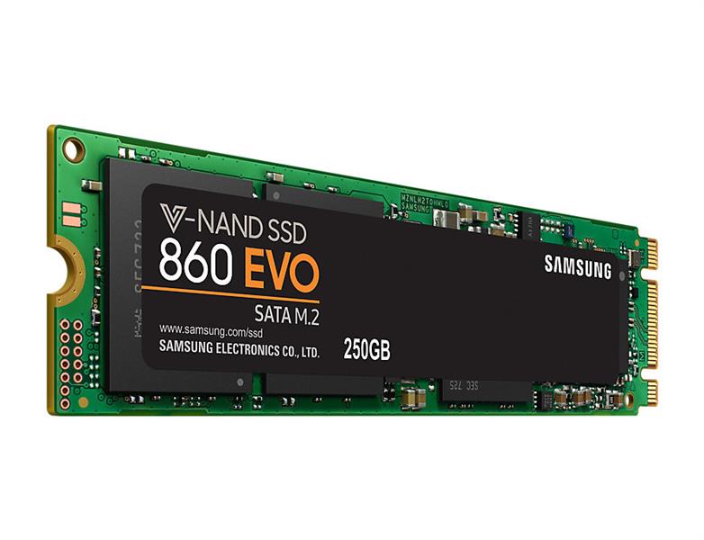 Samsung 860 EVO 1TB M.2 SATA Internal SSD (MZ-N6E1T0BW) 618MC